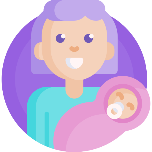 Mother Detailed Flat Circular Flat icon