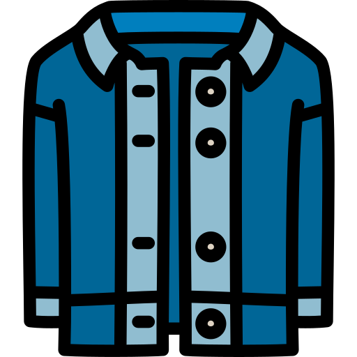 chaqueta de mezclilla icono gratis