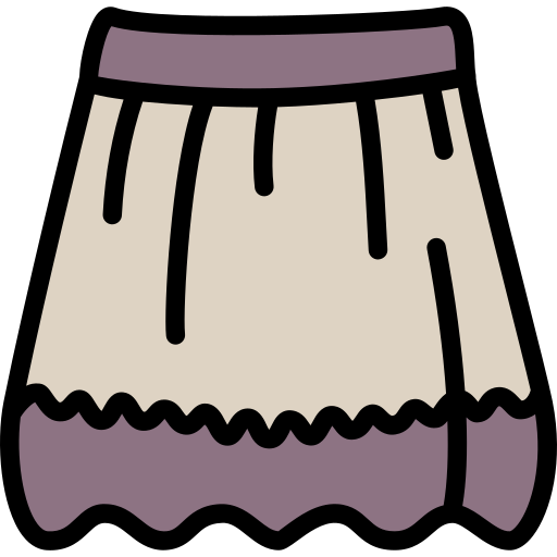 Skirt Generic color lineal-color icon