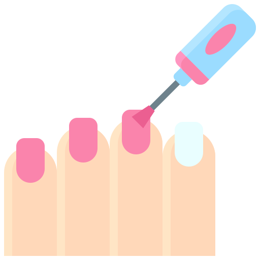 Nail polish Generic color fill icon
