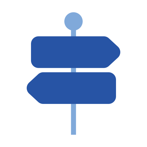Road sign free icon