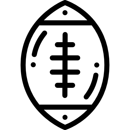 ballon de rugby Icône gratuit ballon de rugby Icône gratuit