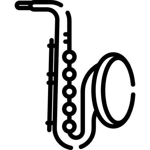 Saxophone free icon Saxophone free icon