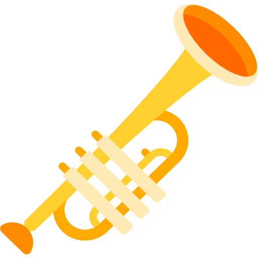 Trumpet - Free music icons