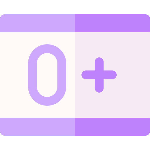 0+ free icon