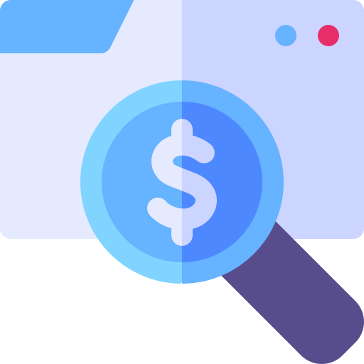 Paid search free icon
