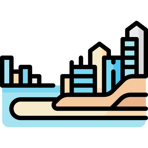 City - Free buildings icons