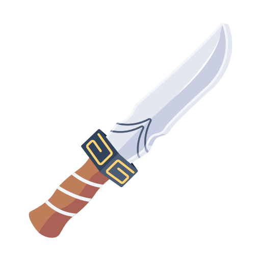 cuchillo gratis sticker