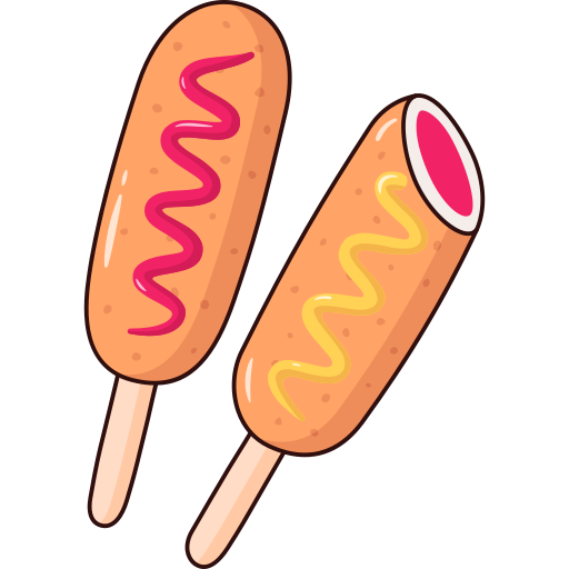 Corndog free sticker Corndog free sticker