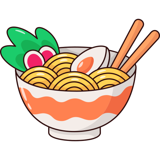 Noodle Stickers - Free food and restaurant Stickers