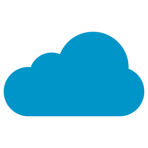 Cloud Generic color fill icon