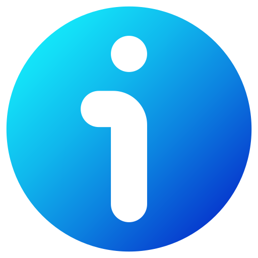 Information Generic gradient fill icon