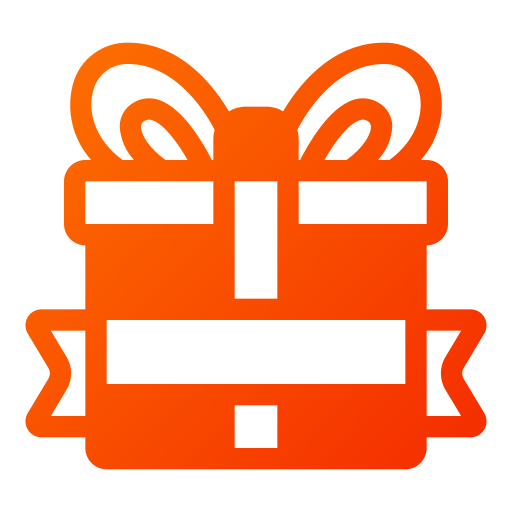 Gift free icon