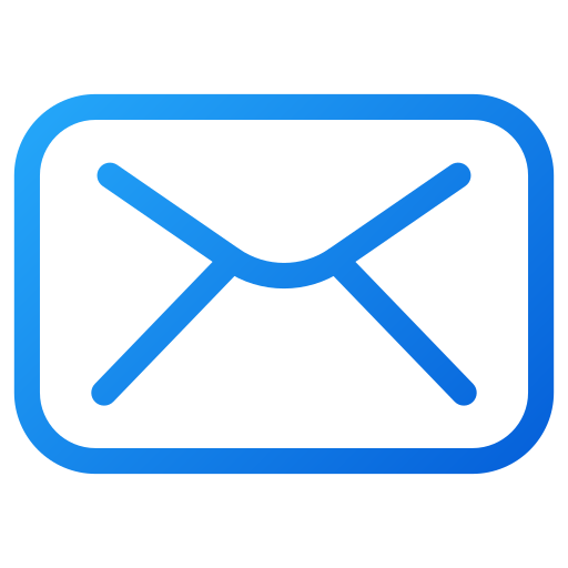 Email Generic gradient outline icon