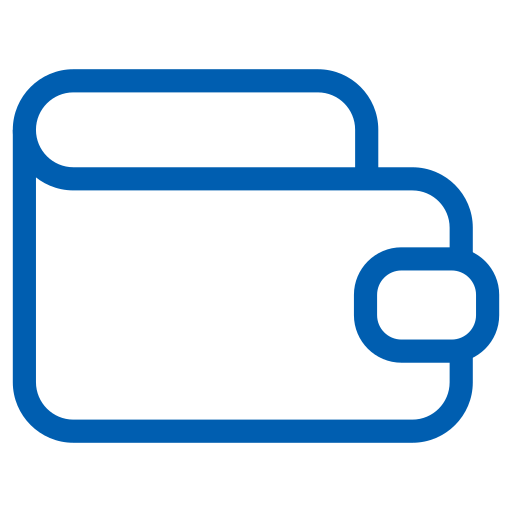 billetera icono gratis