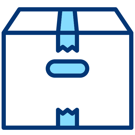 Cardboard free icon