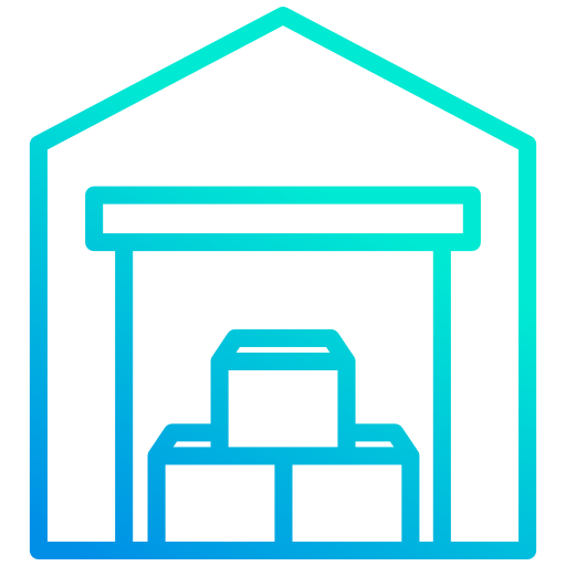 Warehouse Generic gradient outline icon