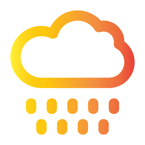 lluvia pesada icono gratis