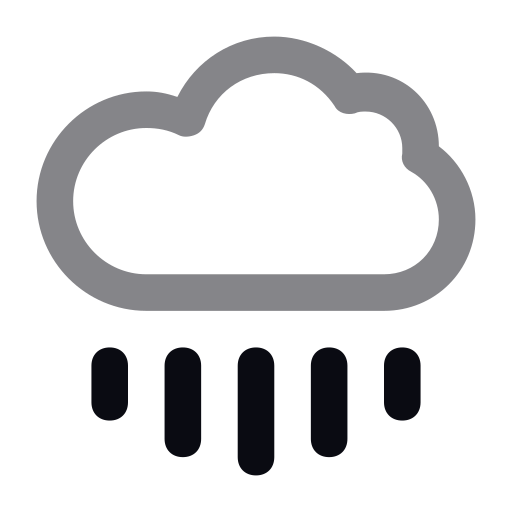 lluvia pesada icono gratis