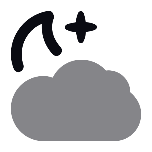 noite nublada grátis ícone noite nublada grátis ícone