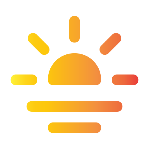 Sunrise Generic gradient fill icon