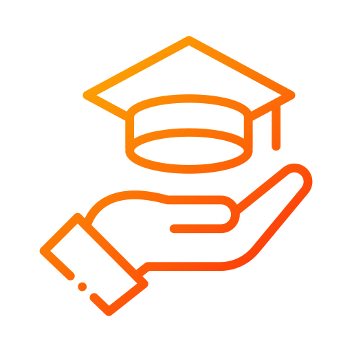 graduación icono gratis