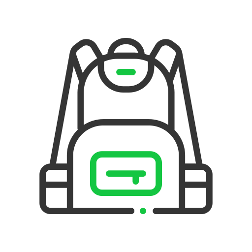 Student bag - Free travel icons