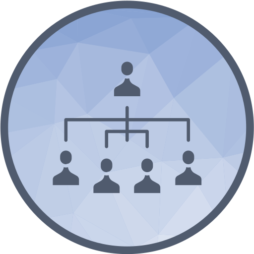 Organization chart free icon
