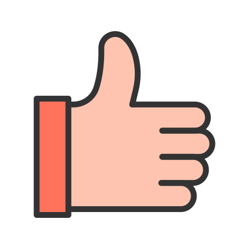 Thumbs up - free icon