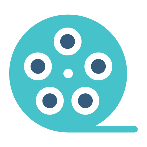 rollo de película icono gratis