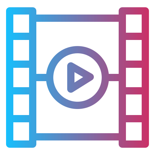 carrete de película icono gratis