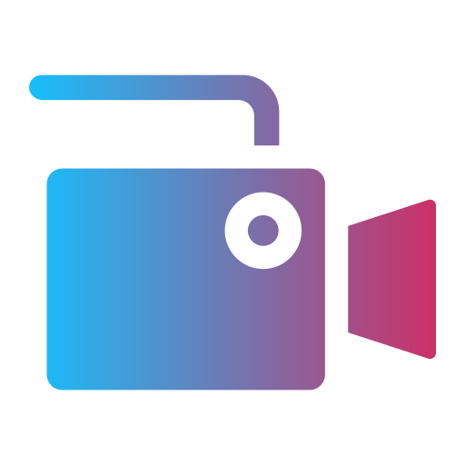 camara de video icono gratis