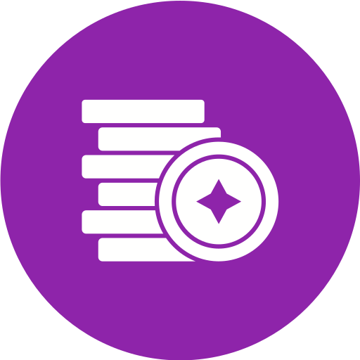 monedas icono gratis