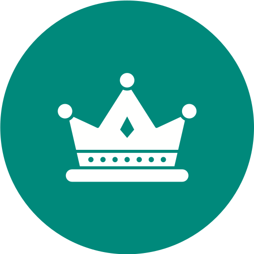 Crown Generic color fill icon