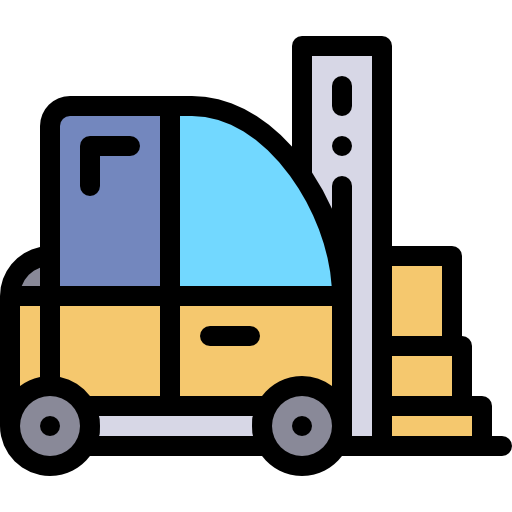 Forklift free icon Forklift free icon