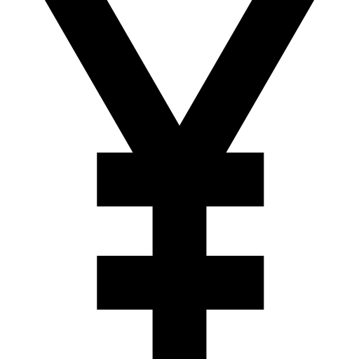 yen icono gratis