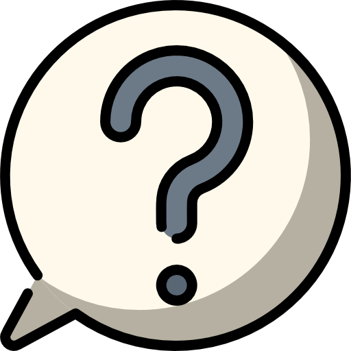 Question Special Lineal color icon