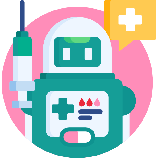 asistente de robot icono gratis