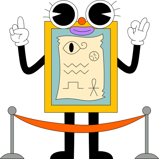 Papyrus free sticker