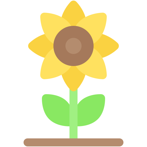 girasol icono gratis