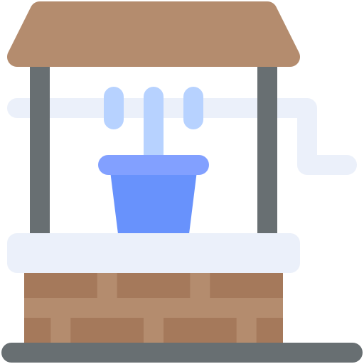 Water Well Generic Color Fill Icon