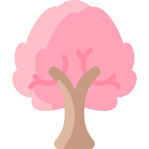 arbol de almendras icono gratis