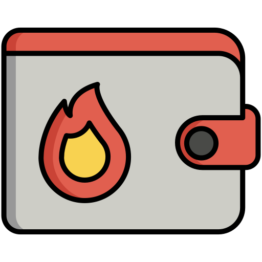 billetera icono gratis