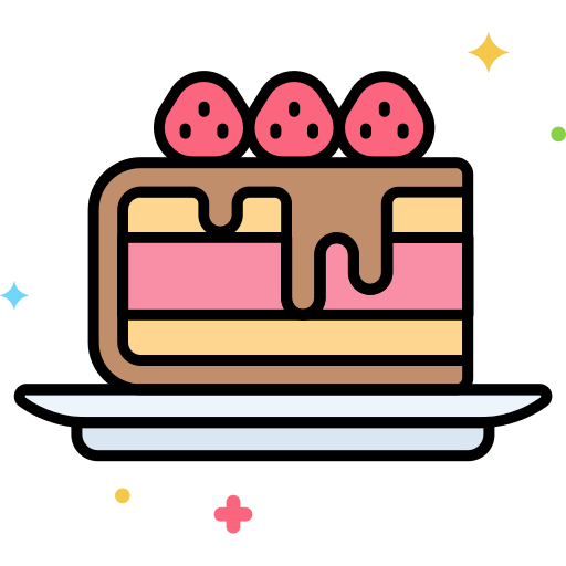 Icono De Postre Flaticons Lineal Color