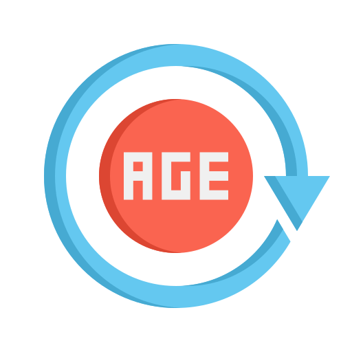 Aging Flaticons Flat icon