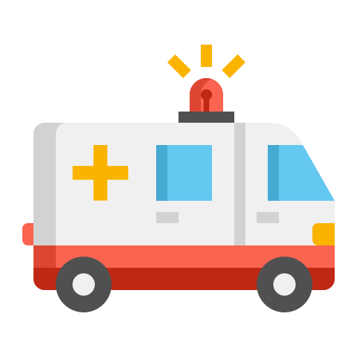 Ambulance free icon