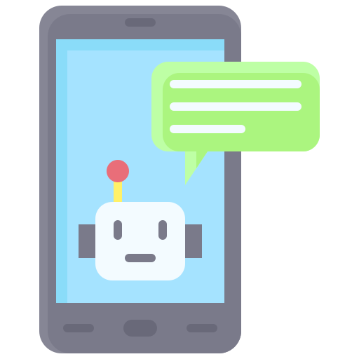 Icono De Bot Conversacional Generic Color Fill 5364