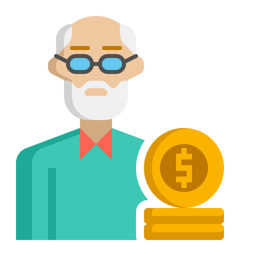 die pension kostenlos Icon die pension kostenlos Icon