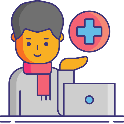 telemedicina icono gratis