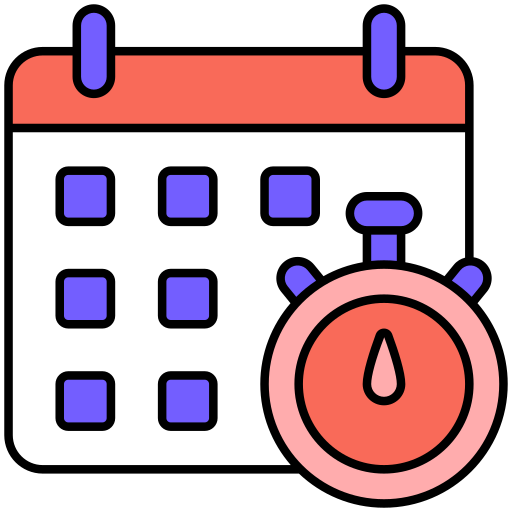 Goal - Free time and date icons